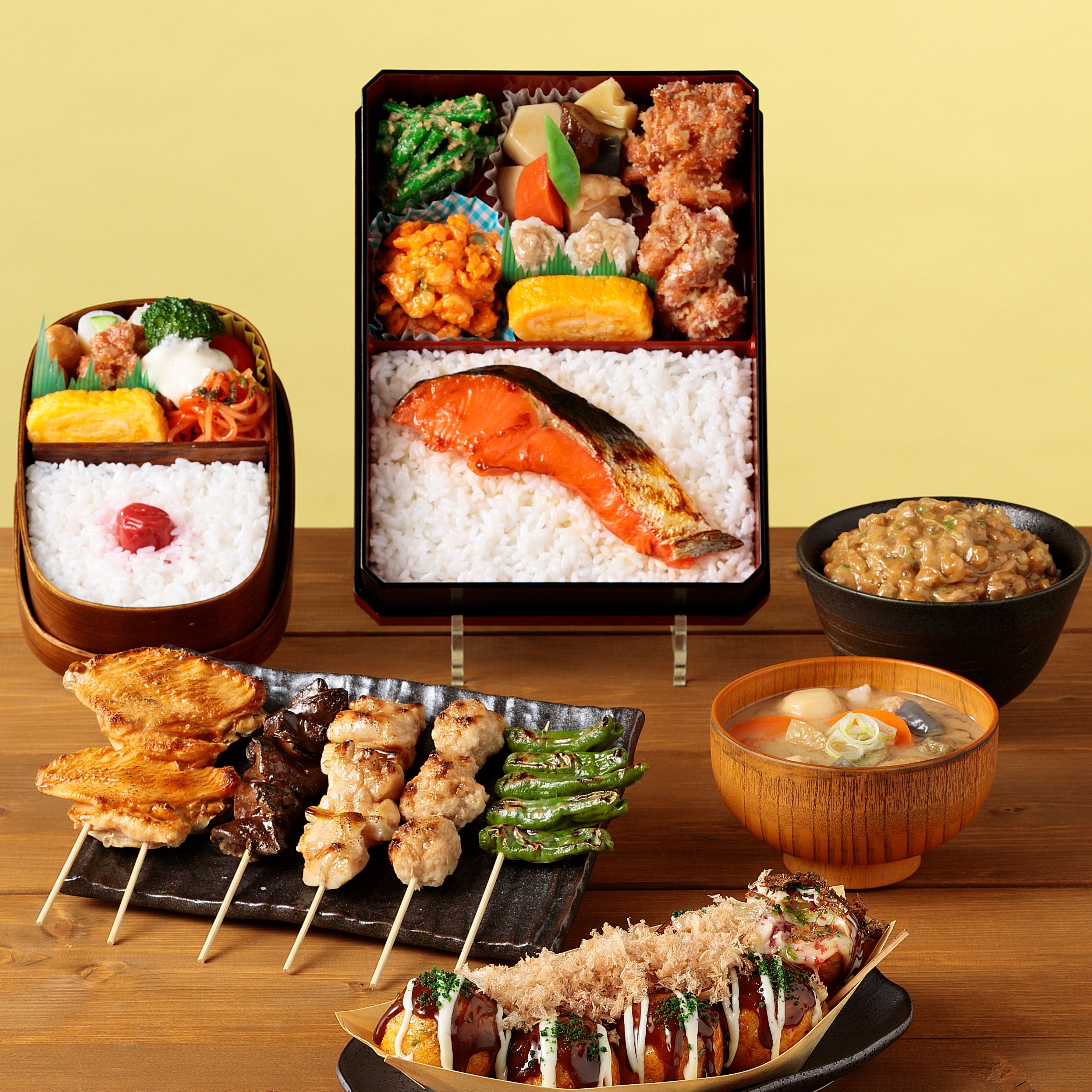 元祖食品サンプル屋「納豆ごはん」