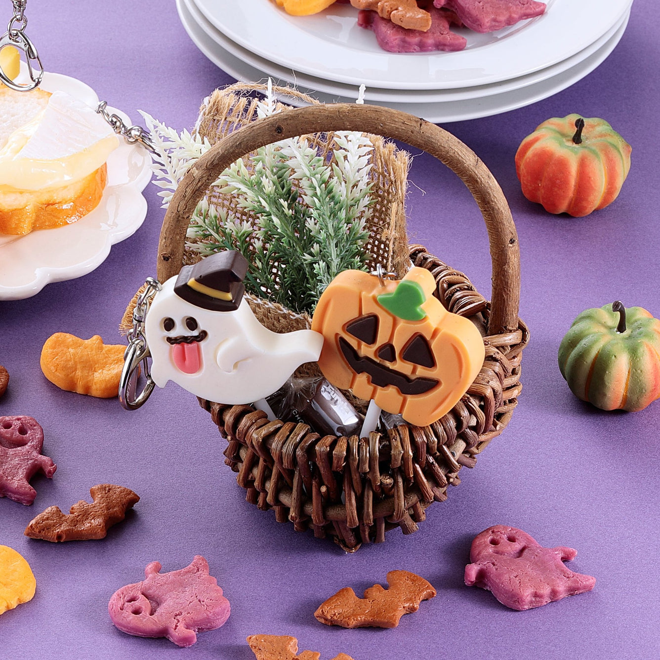 【ハロウィン限定】ハロウィンチョコ棒付き　カボチャ