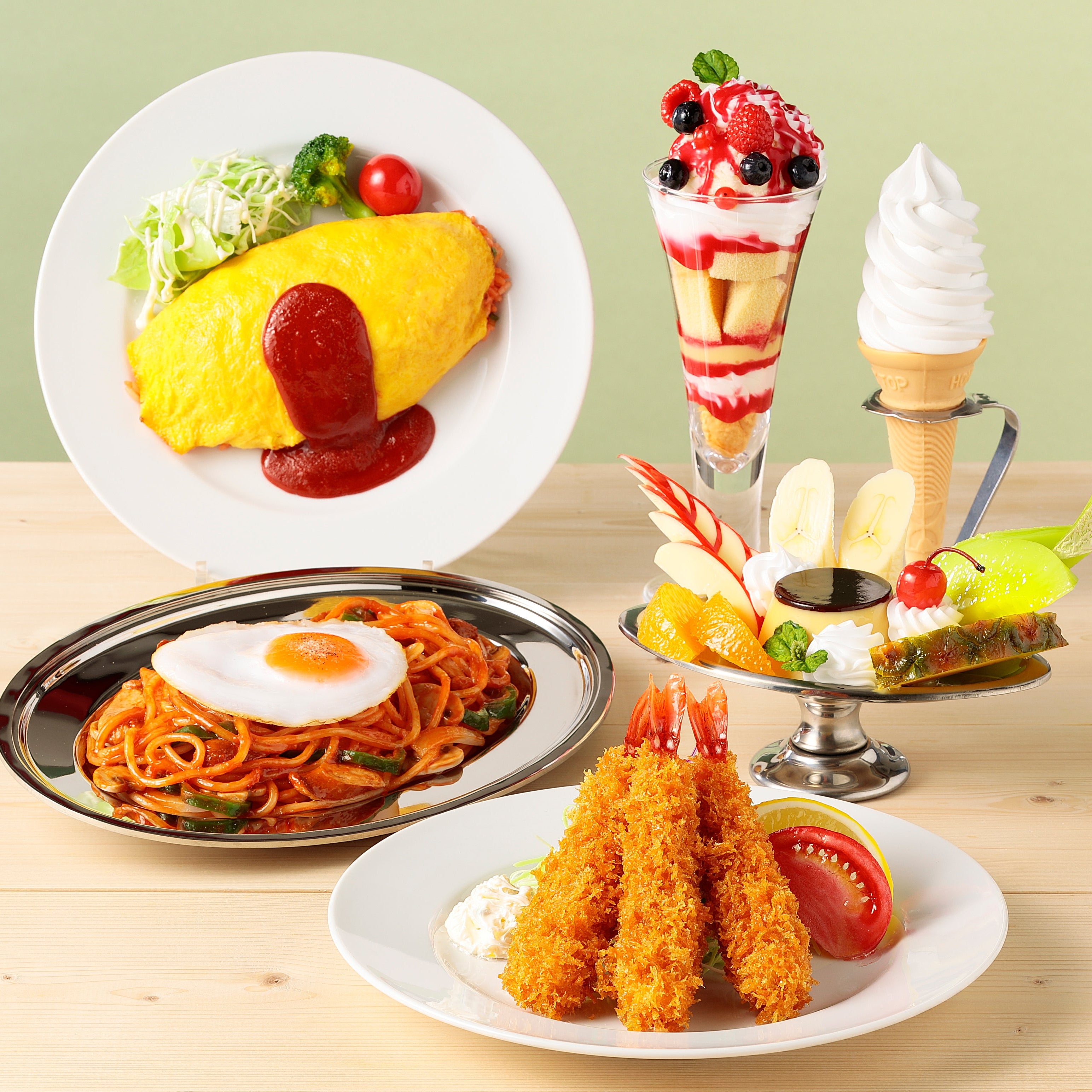 元祖食品サンプル屋「ベリーパフェ」