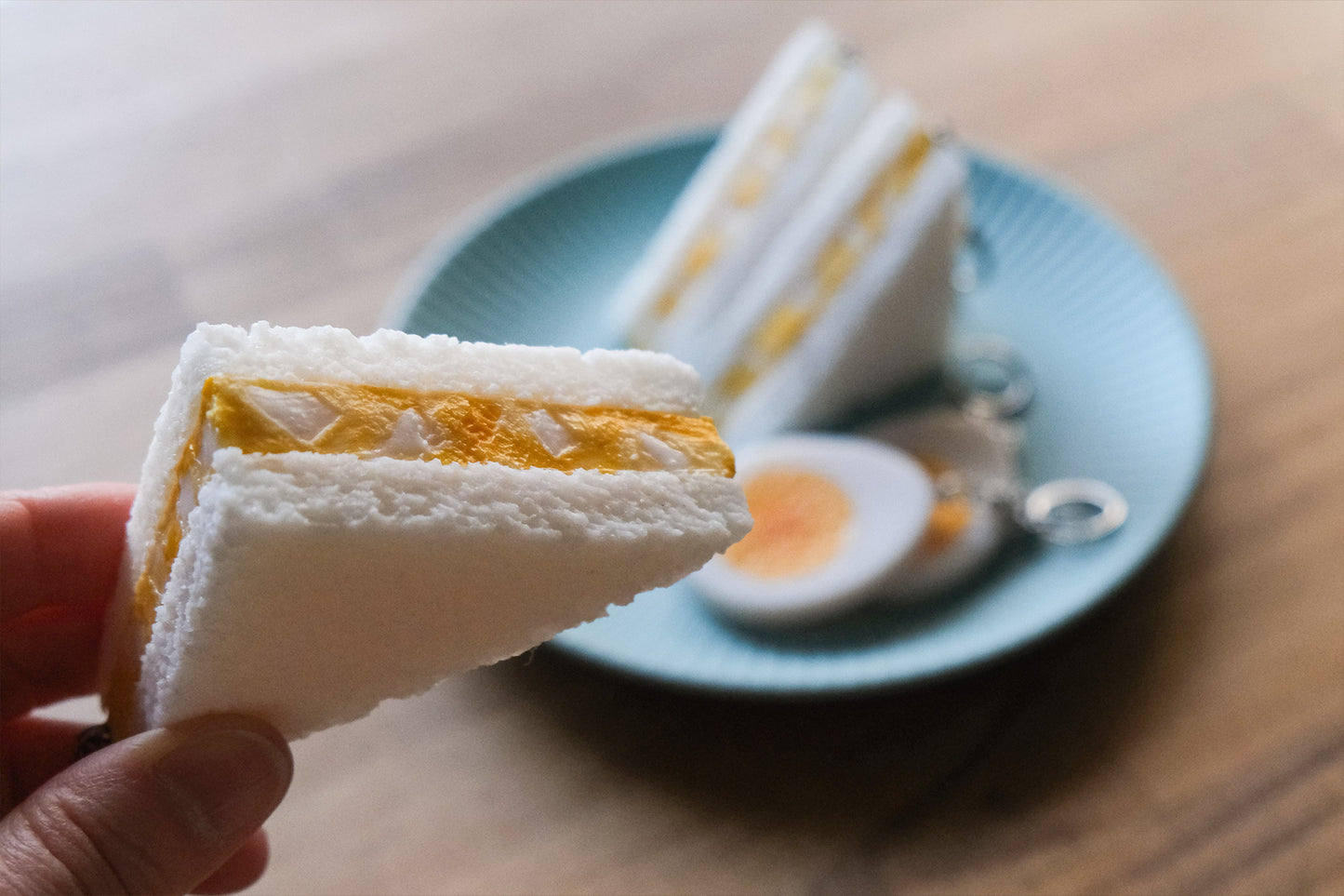 Keyring: Egg Sandwich