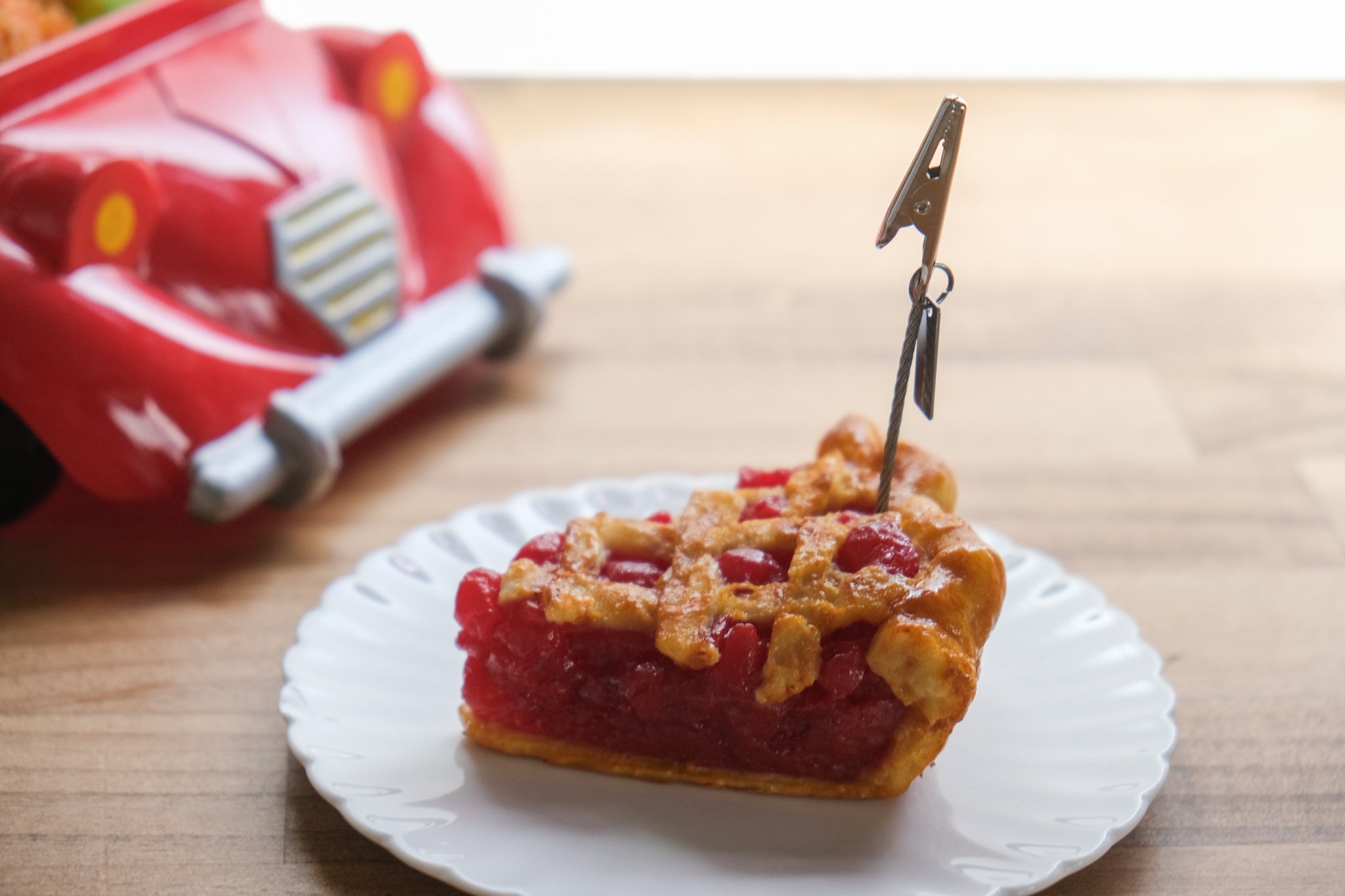 Cherry pie clip