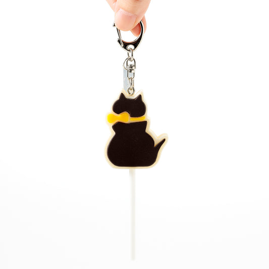 【ハロウィン限定】ハロウィンチョコ棒付き 黒猫