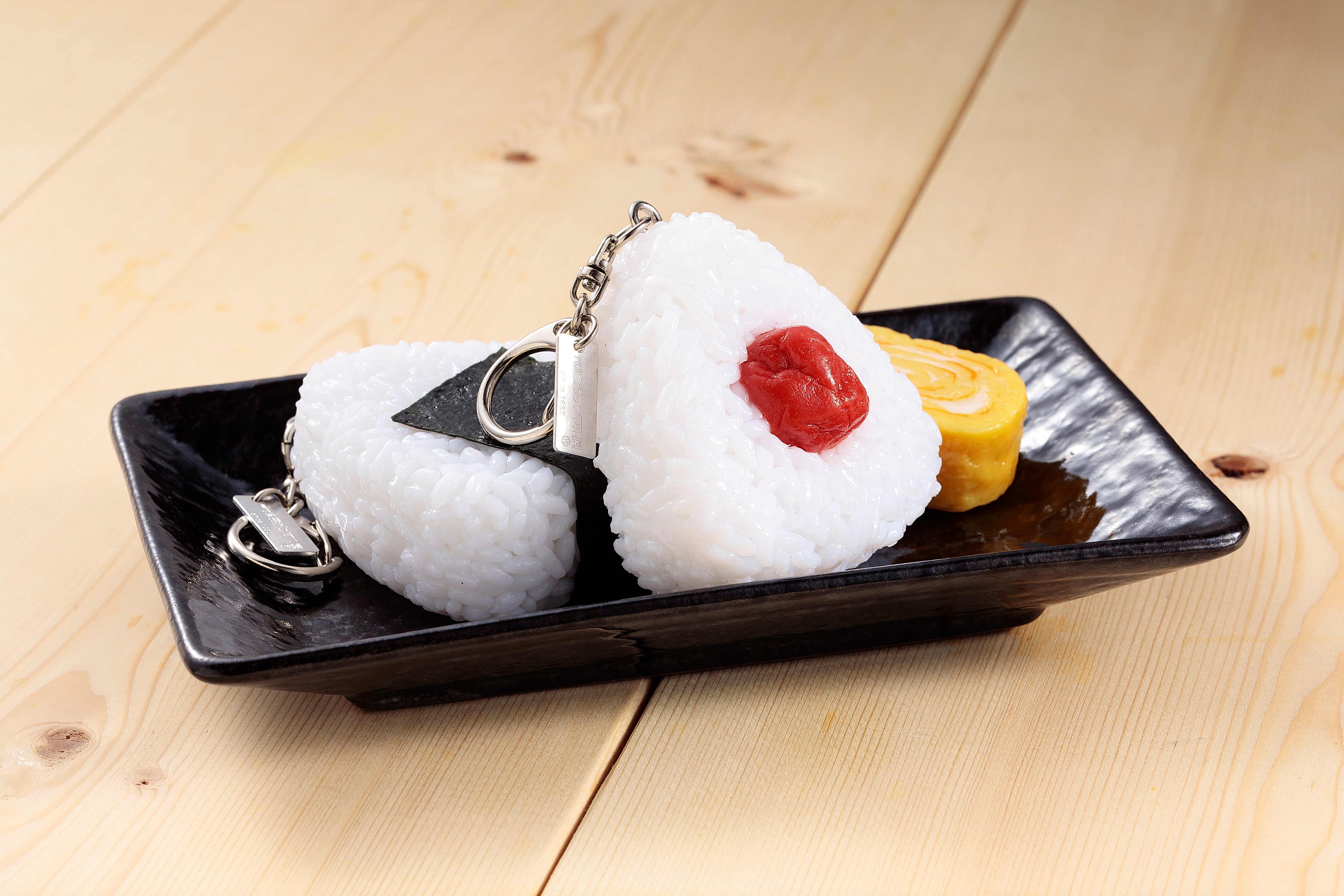 元祖食品サンプル屋「おにぎりのキーリング 」