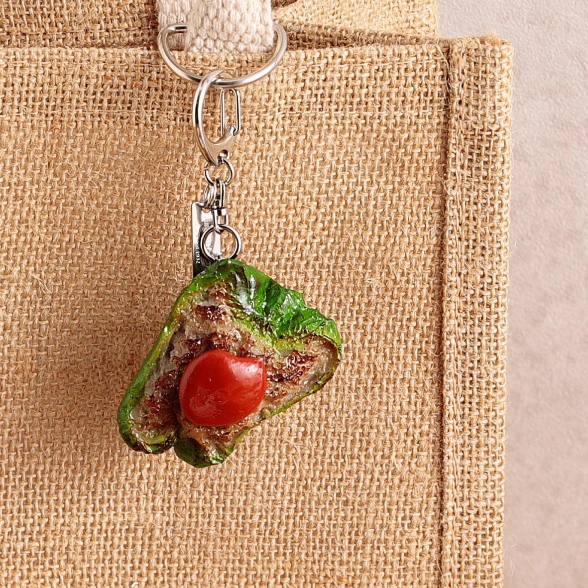 キーリング ピーマン肉詰め