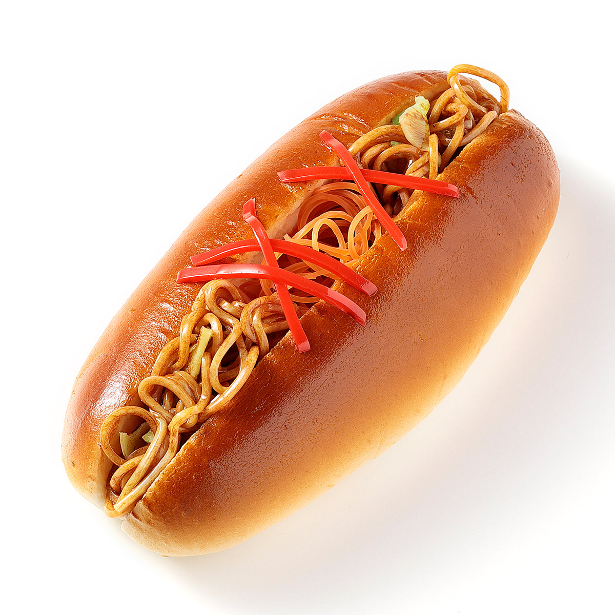 元祖食品サンプル屋「焼きそばパンの輪ゴム入れ」