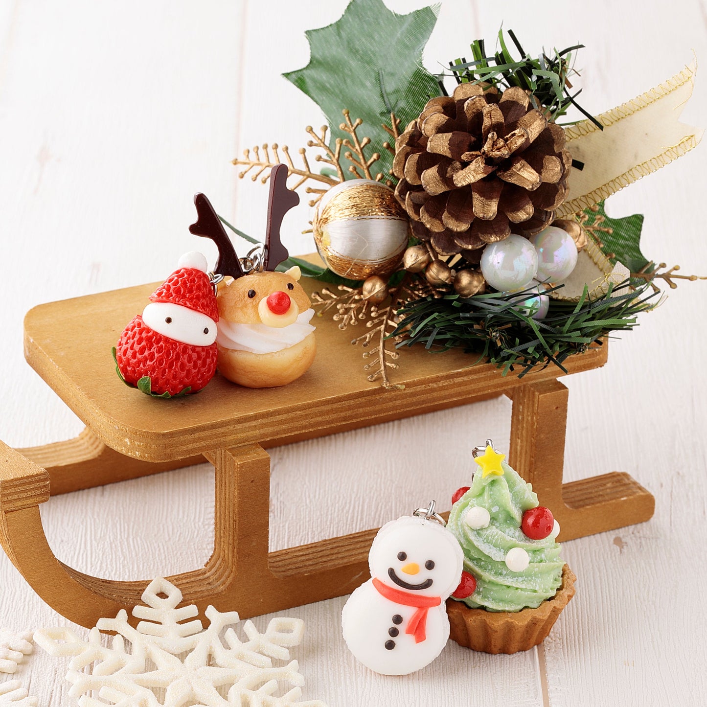 【クリスマス限定】キーリング ツリーモンブラン