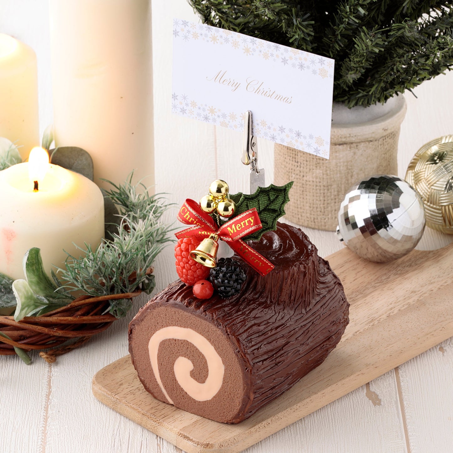 【クリスマス限定】ブッシュ・ド・ノエル クリップ