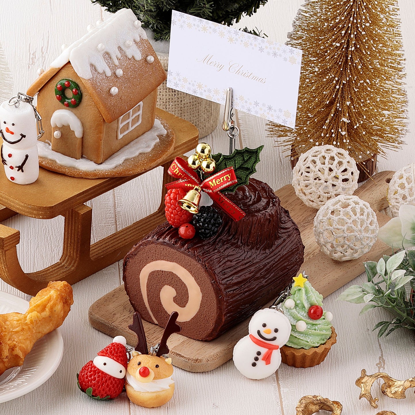 【クリスマス限定】ブッシュ・ド・ノエル クリップ