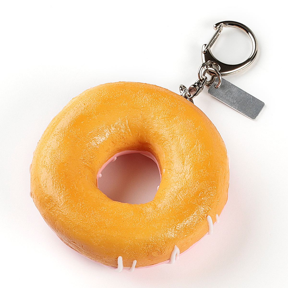 [Food Sample Day Limited] Chocolate-Dipped Donut Keyring (4 variations)