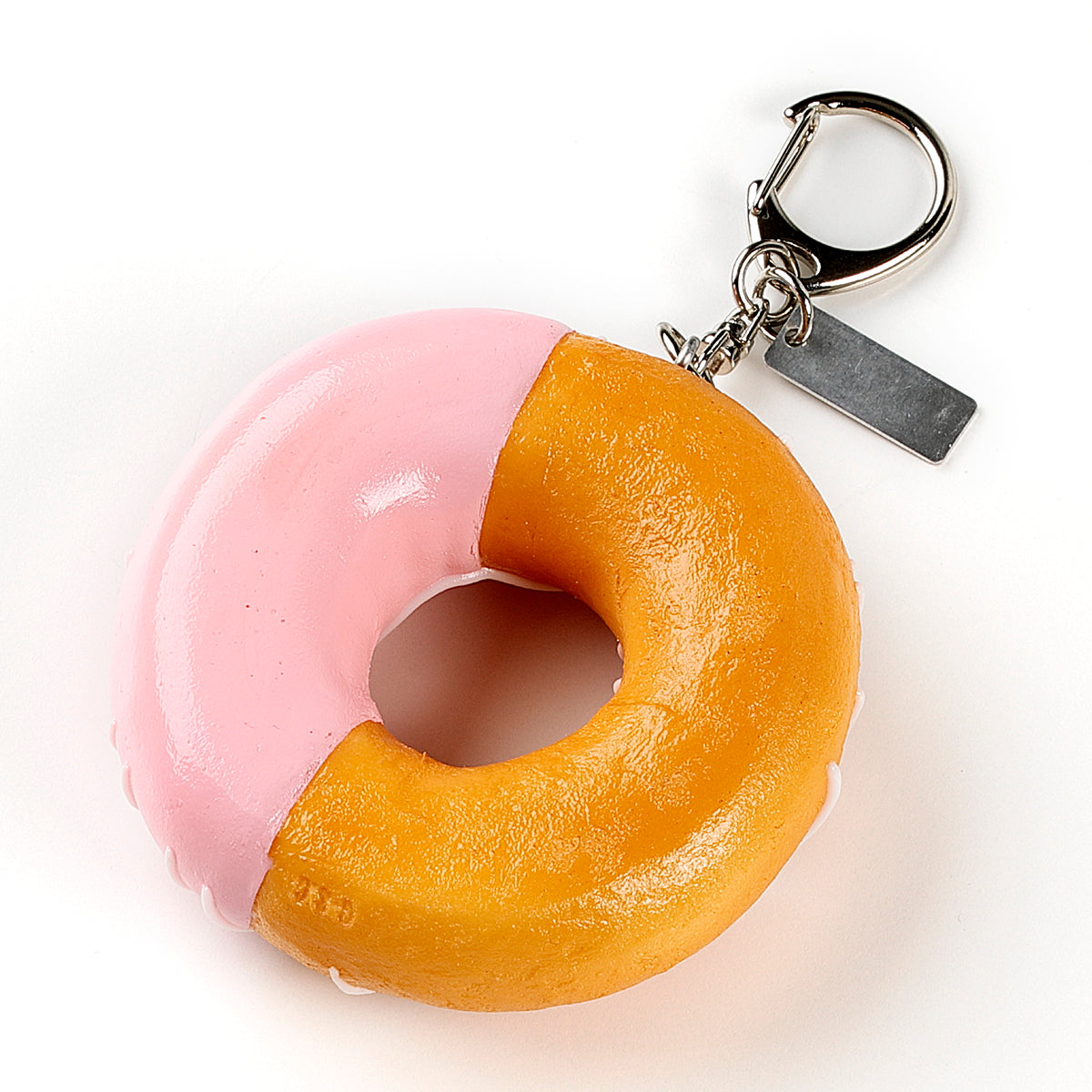 [Food Sample Day Limited] Chocolate-Dipped Donut Keyring (4 variations)