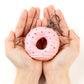 [Food Sample Day Limited] Chocolate-Dipped Donut Keyring (4 variations)