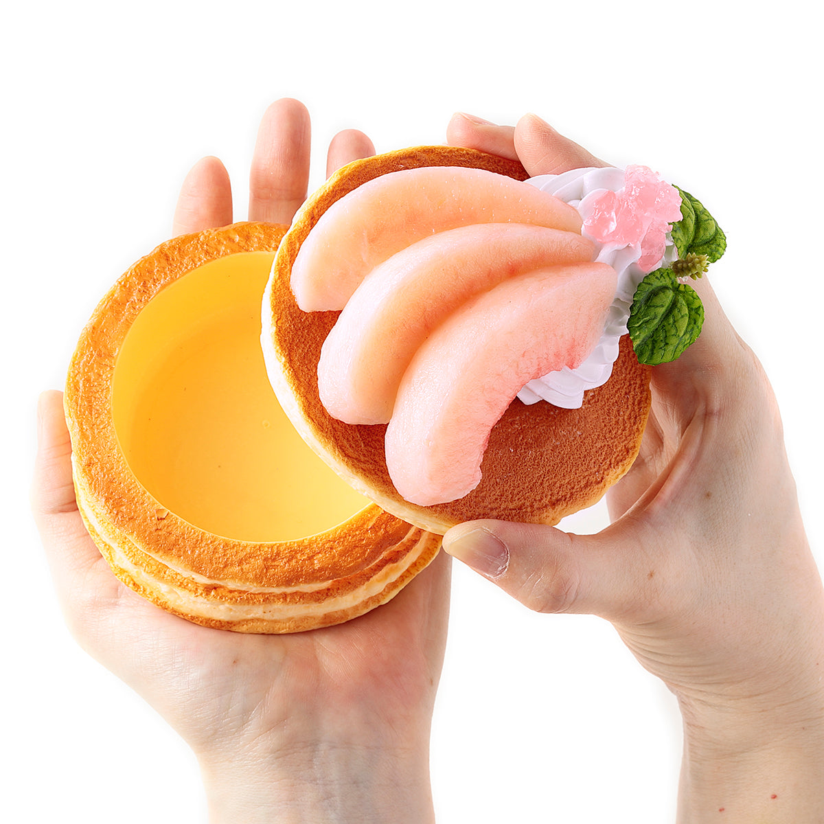 【季節限定】桃パンケーキの小物入れ