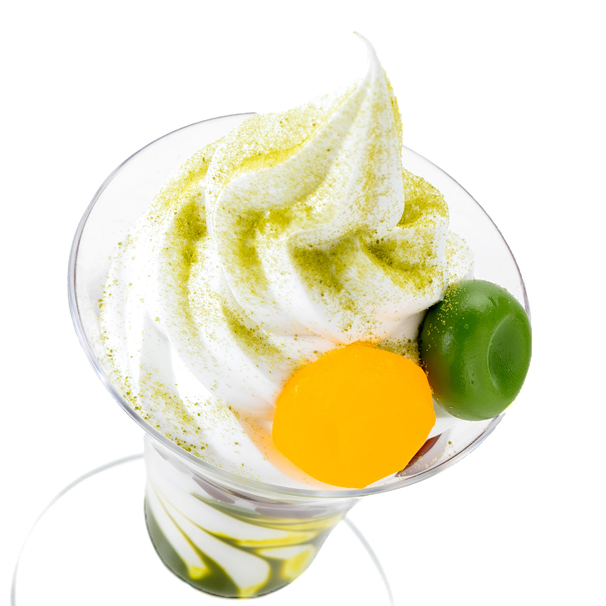 さんぷるん 抹茶パフェ