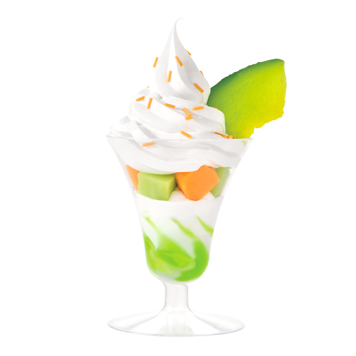 さんぷるん メロンパフェ