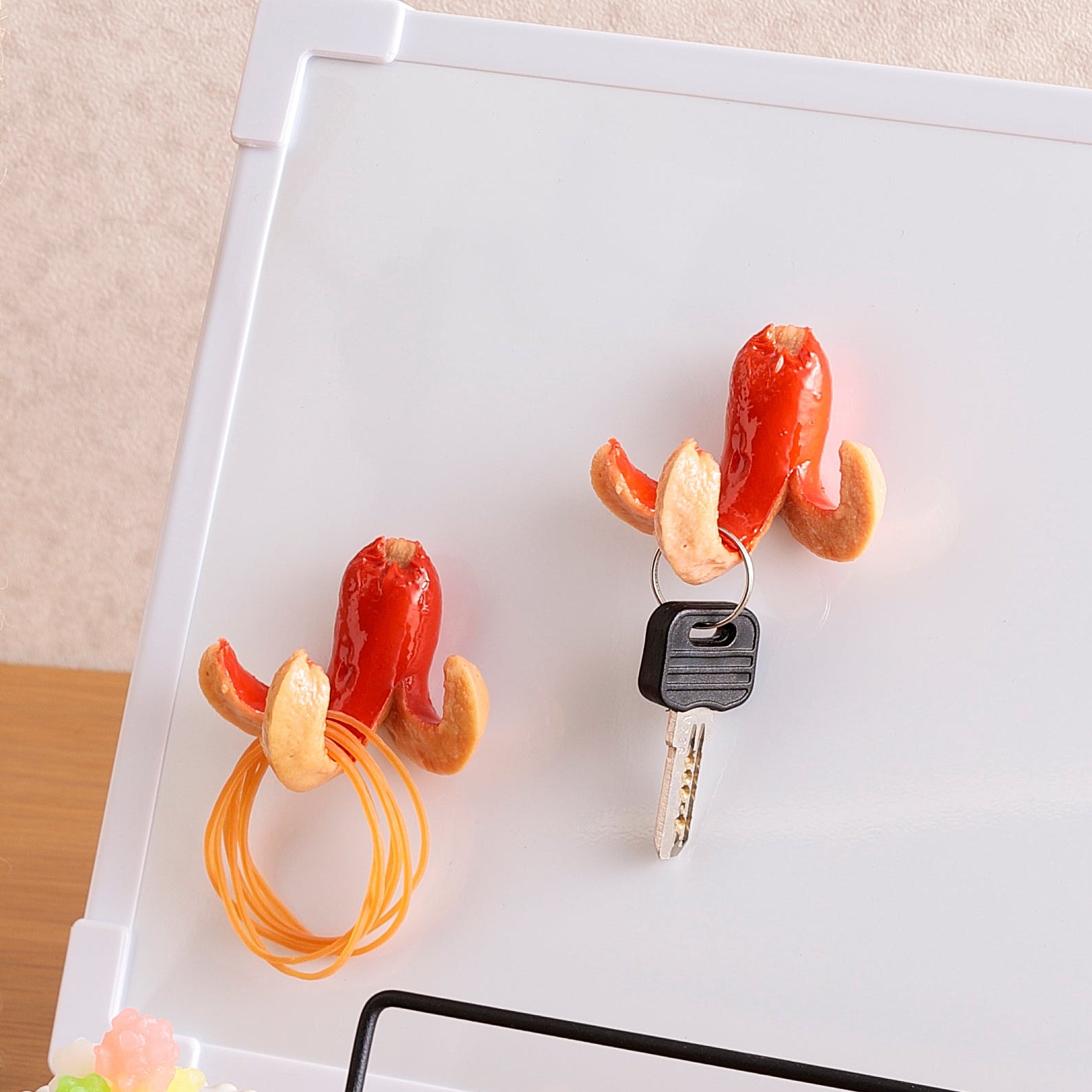 ウインナーフック 赤