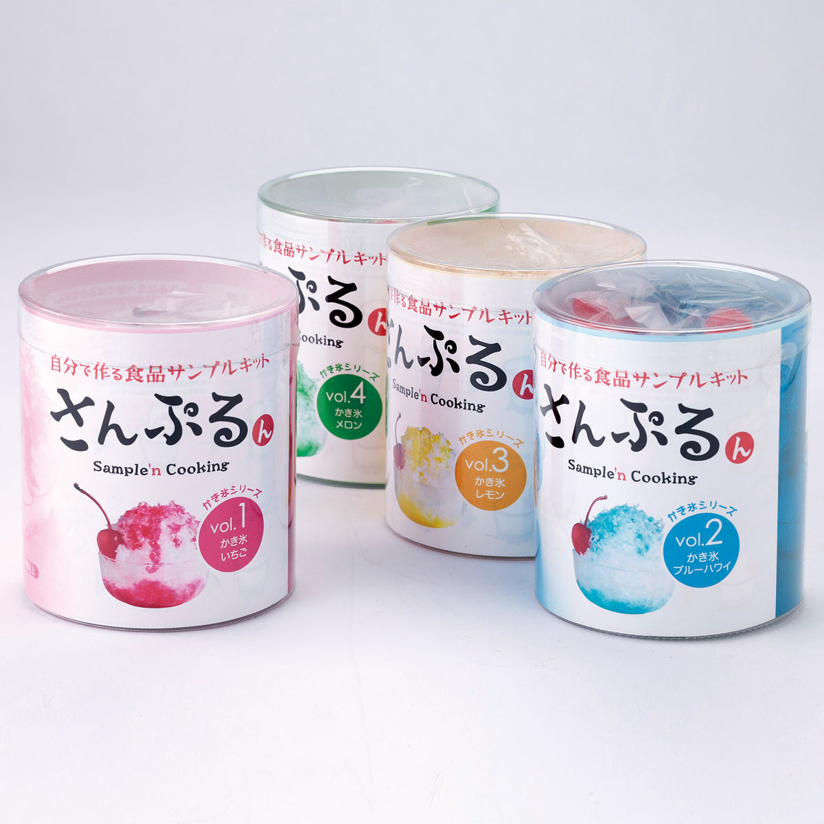 自分で作る食品サンプル製作キット｜さんぷるん かき氷 Vol.1「イチゴ 