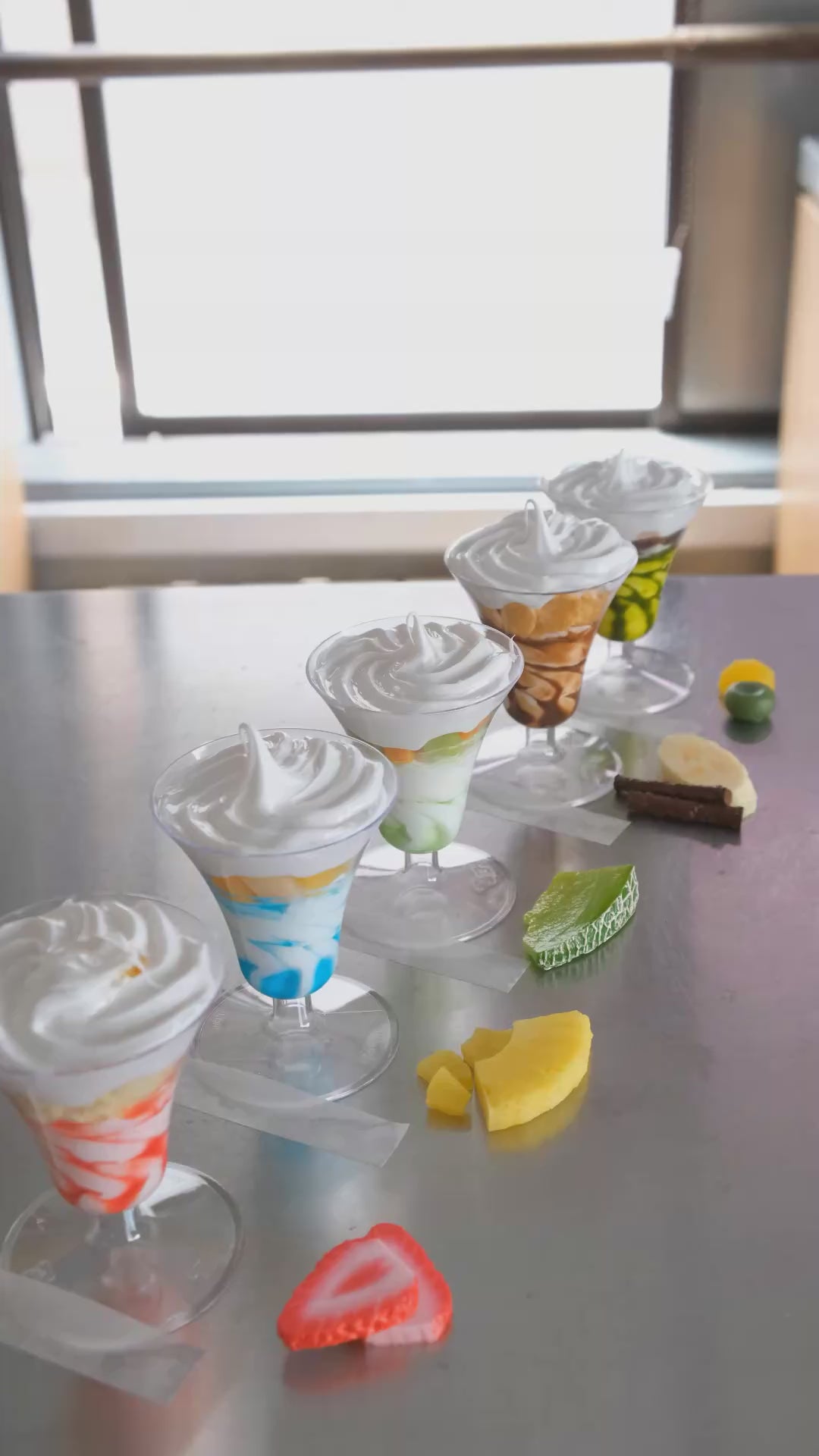 食品サンプル】パフェ