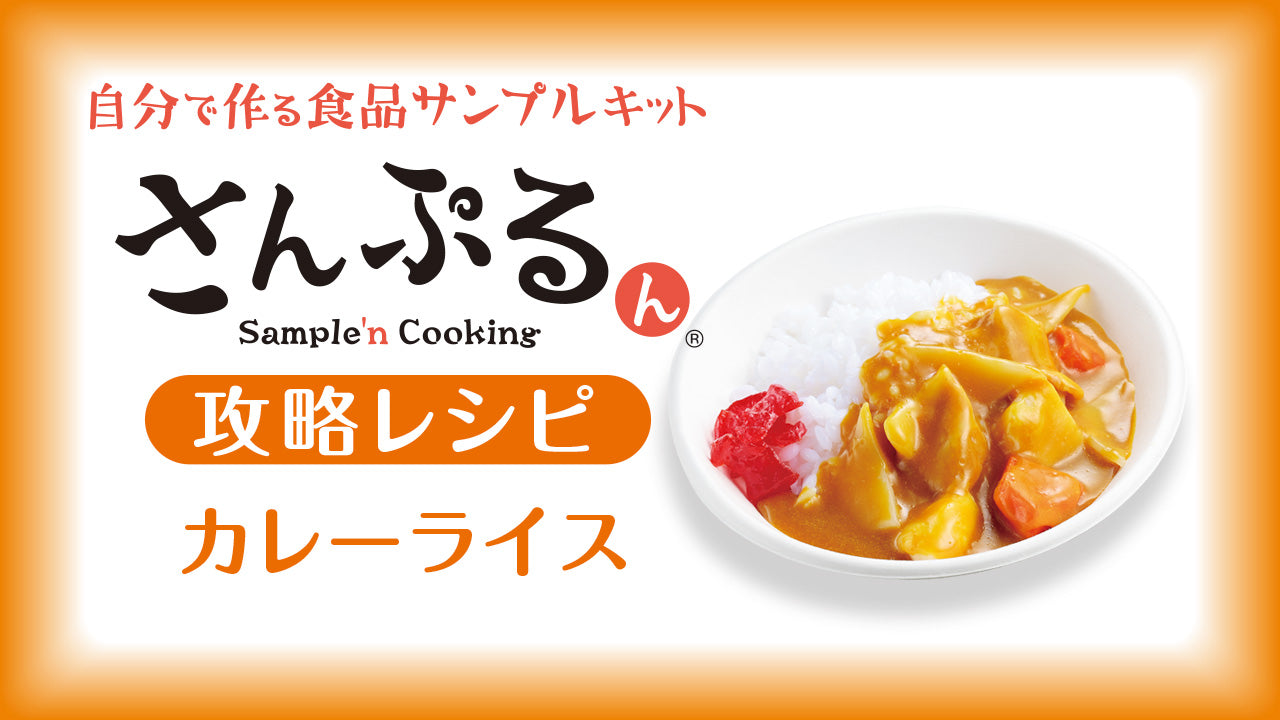 自分で作る食品サンプル製作キット｜さんぷるん Vol.5「カレーライス