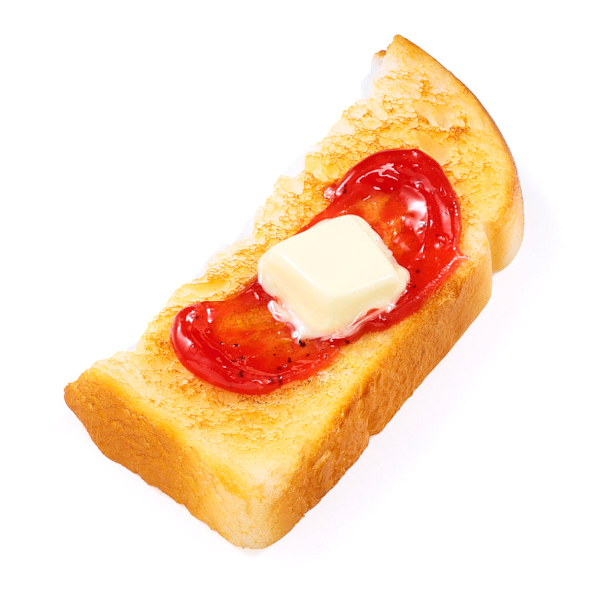 strawberry jam toast