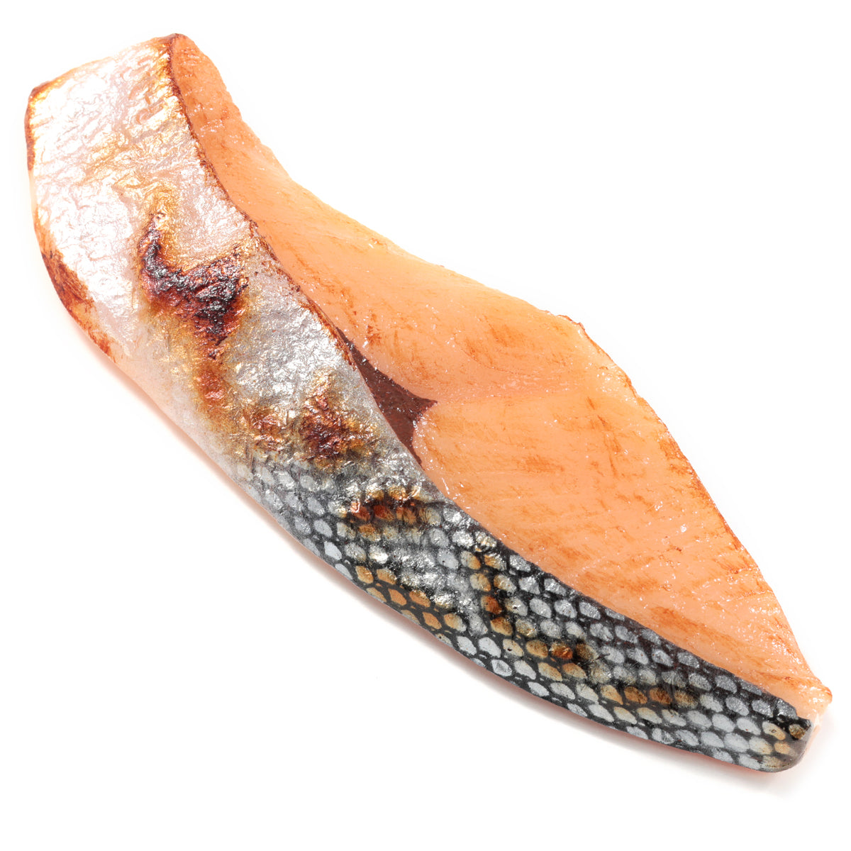 元祖食品サンプル屋「焼魚鮭(中)のマグネット」の商品画像です。