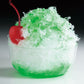 これは自分でつくる食品サンプルキット「さんぷるん かき氷 Vol.4 メロン」の完成イメージ写真です。
