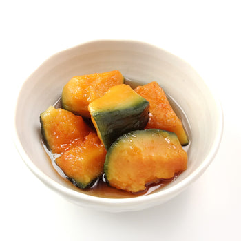 食品サンプル「かぼちゃ煮小鉢」の写真2です。