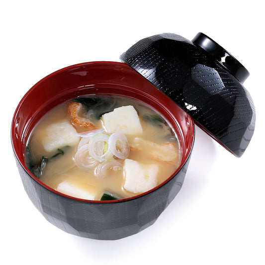 オリジナル食品サンプル「味噌汁」の商品画像です。(英語表記)Japanese miso soup