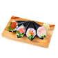 オリジナル食品サンプル「手巻き寿司」の商品画像です。(英語表記)sushi of replica food