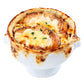 オリジナル食品サンプル「オニオングラタンスープ」の商品画像です。(英語表記)onion gratin soup