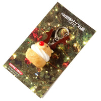 これは元祖食品サンプル屋【クリスマス限定】キーリング　トナカイシュークリームの商品写真です。