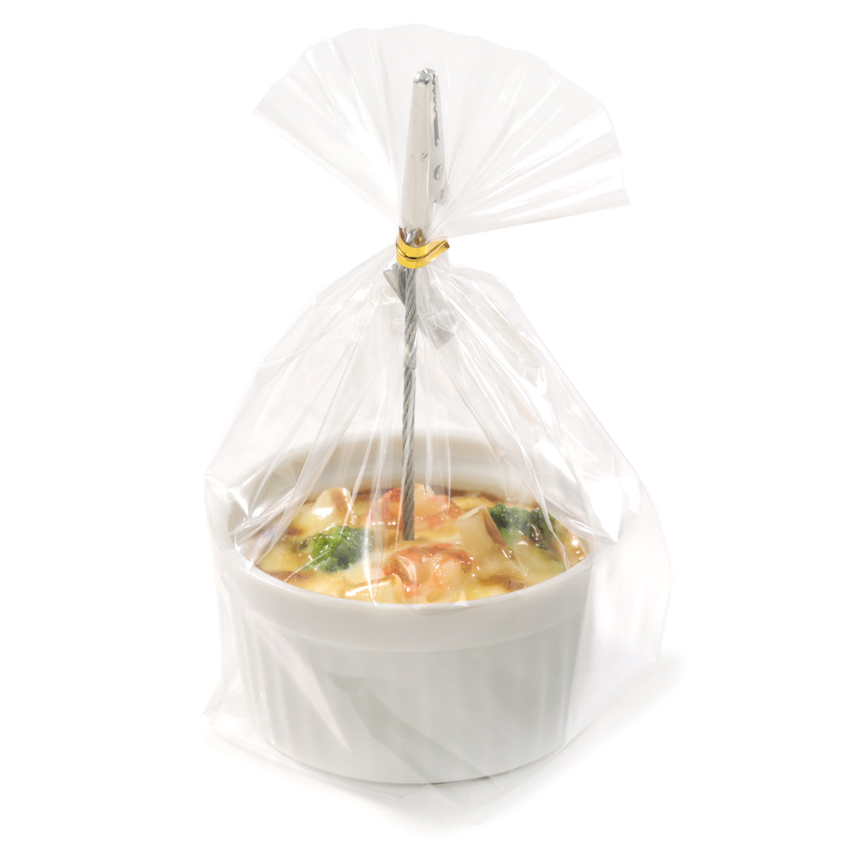 これは元祖食品サンプル屋の「グラタン クリップ」の商品パッケージ画像です。