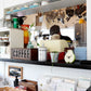 これは元祖食品サンプル屋「Replica Food Clock  ラ・フランス」のキッチンの横に置いたイメージ写真です。