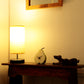 これは元祖食品サンプル屋「Replica Food Clock  ラ・フランス」の夜の部屋に置いたイメージ写真です。