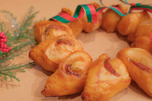 これは元祖食品サンプル屋【クリスマス限定】ベーコンエピリースのイメージ写真です。