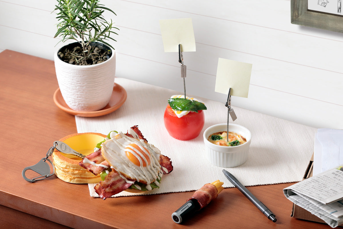 これは元祖食品サンプル屋の「グラタン クリップ」の商品イメージ画像です。